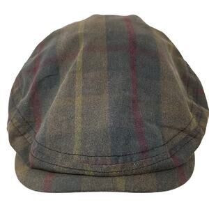 Henschel Hat Co USA Newsboy Cap Multicolor XL Plaid Outdoor Blank